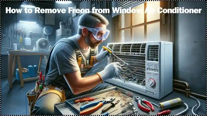 How to Remove Freon from Window Air Conditioner