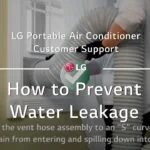 Lg Portable Air Conditioner Leaking Water from Bottom