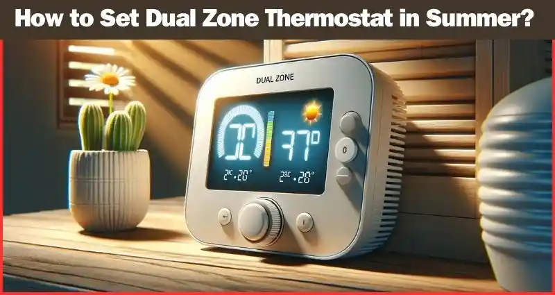 How to Set Dual Zone Thermostat in Summer