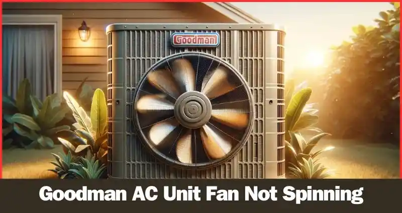 Goodman AC Unit Fan Not Spinning