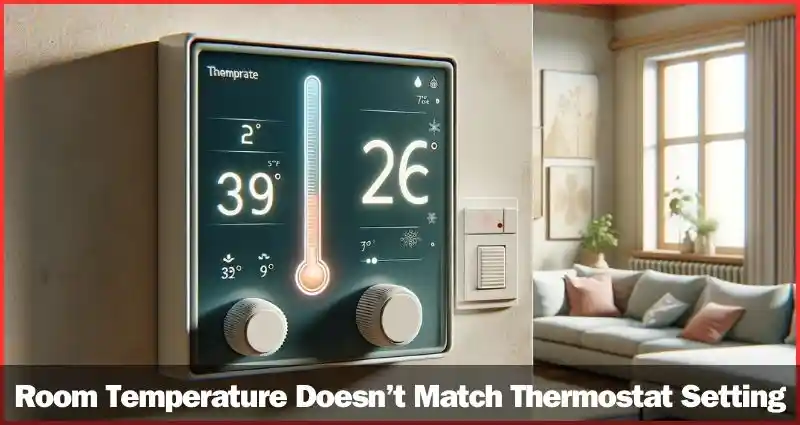 Room Temperature Doesn’t Match Thermostat Setting