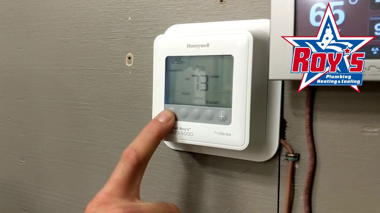 Honeywell Pro Series Thermostat Fan Wont Turn off
