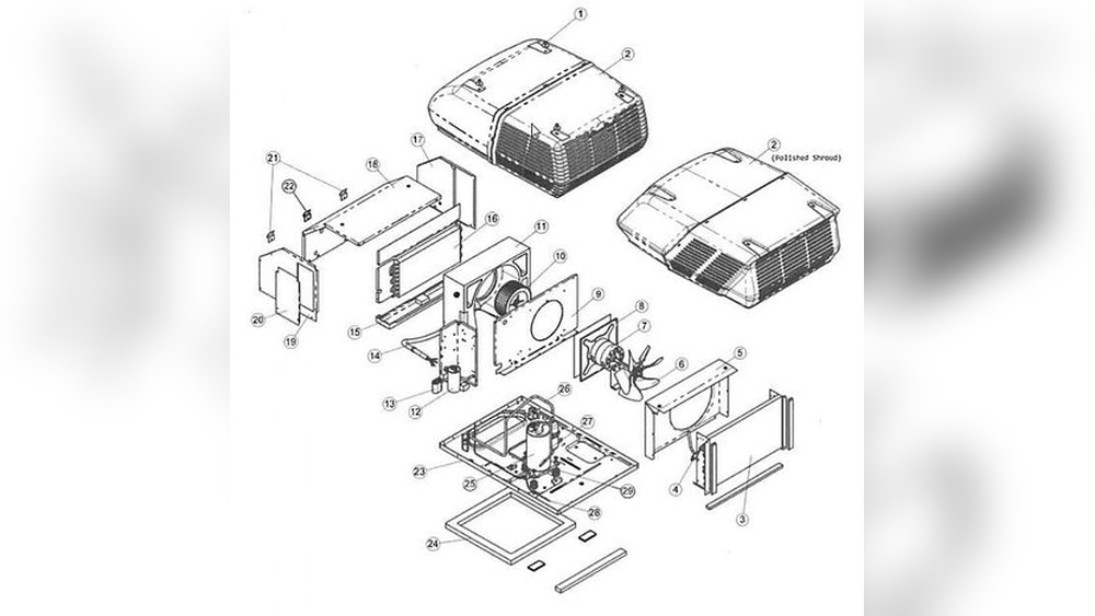 Coleman Mach Air Conditioner Parts
